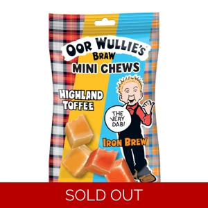 Oor Wullie's Braw Highland Toffee and Iron Brew Mini Chews - 147g Pack
